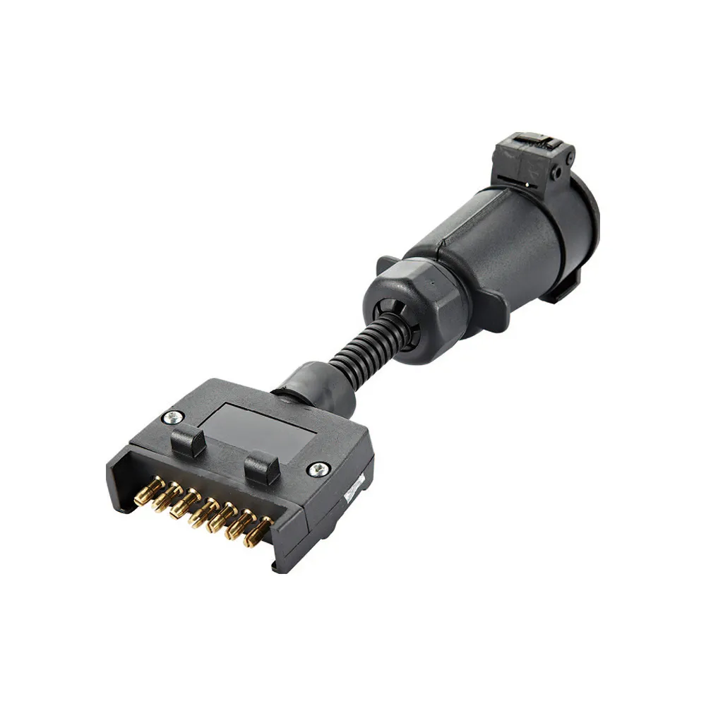 TM7028<br />7P Flat plug to<br /> 7P large round socket