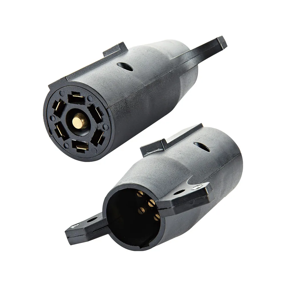 TM8004B<br />Adapter,7 way blade to 6 way<br /> round adapter center brake pin