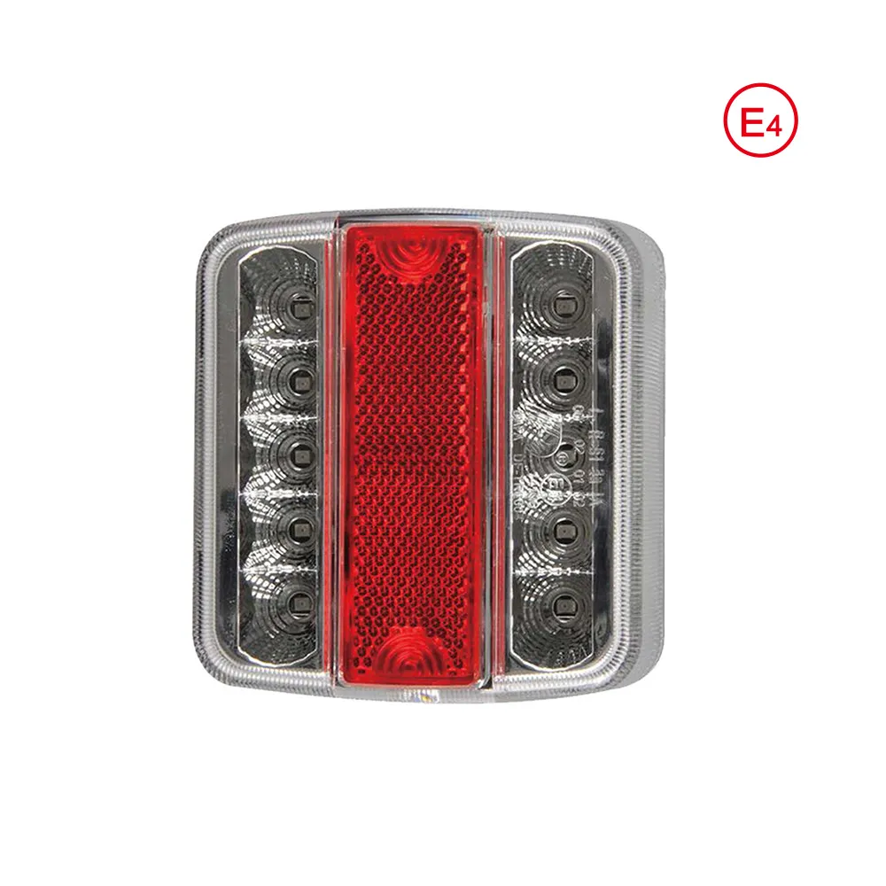 TM4017A<br />Five functions Trailer LED lights, Tail/turn/ stop/reflector/ license plate functions, E-mark approval, Waterproof, E4